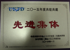 2015年度共駐共建先進集體