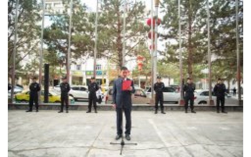 慶賀祖國70華誕，野馬集團(tuán)舉行升旗儀式！