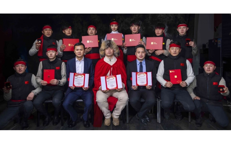 央視發(fā)來榮譽證書！