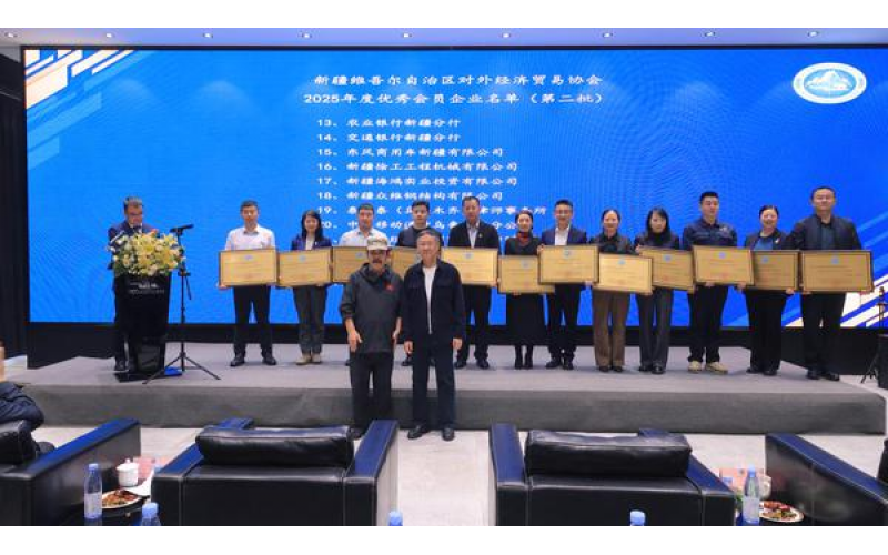新疆對外經(jīng)貿(mào)協(xié)會召開一屆四次會員大會 以高質(zhì)量服務(wù)賦能核心區(qū)開放